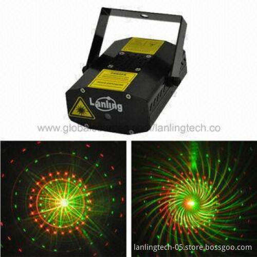 4 Gobos Mini Laser Projector DJ Lighting, 5V DC, 1A Output